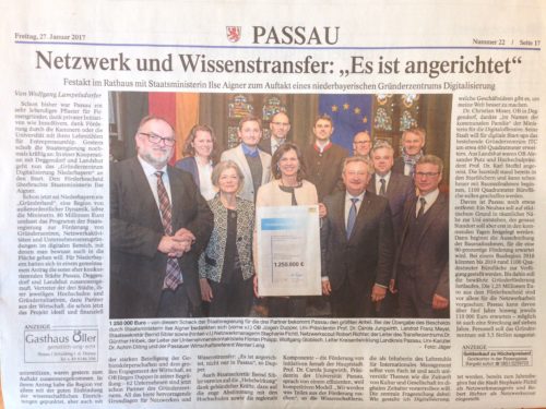 Netzwerk und Wissentransfer: "Es ist angerichtet"