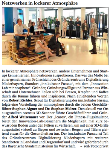 Netzwerken in lockerer Atmosphäre
