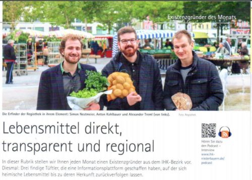 Lebensmittel direkt,transparent und regional