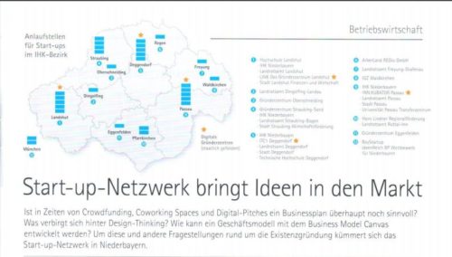 Start-up Netzwerk bringt Ideen in den Markt