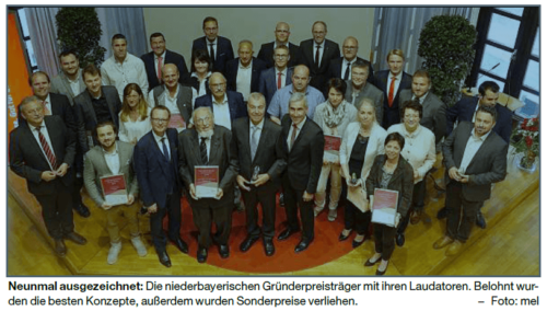 Niederbayerischer Gründerpreis | Platz 2 für Smartricity