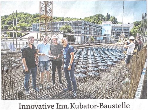 Innovative INN.KUBATOR-Baustelle