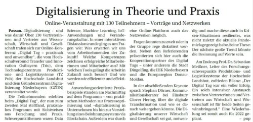 Digitalisierung in Theorie und Praxis