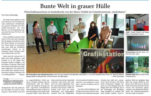 Bunte Welt in grauer Hülle