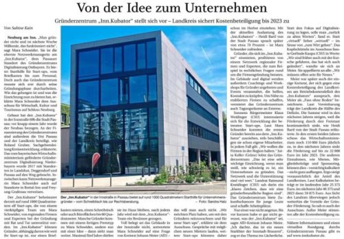 Von der Idee zum Unternehmen