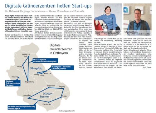 Digitale Gründerzentren helfen Start-ups