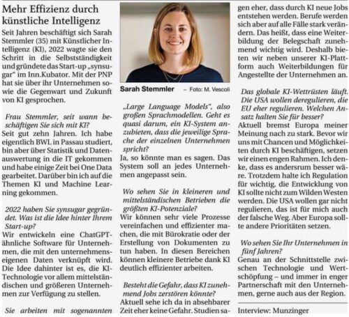 Mehr Effizienz durch künstliche Intelligenz