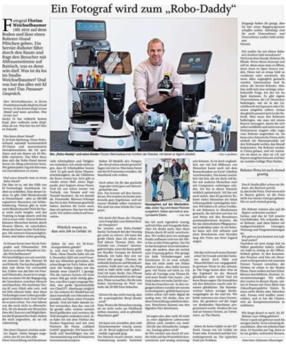 Ein Fotograf wird zum "Robo-Daddy"