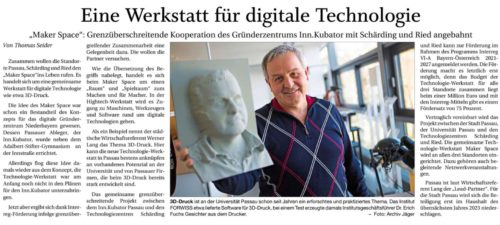 Eine Werkstatt für digitale Technologie