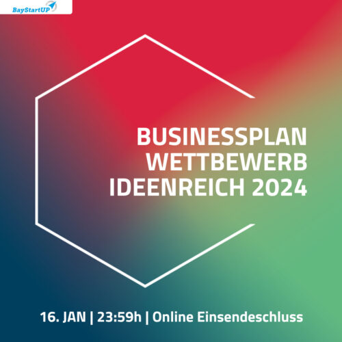 Neue Runde im StartUp-Wettbewerb: Businessplan-Wettbewerb "Ideenreich" 2024 